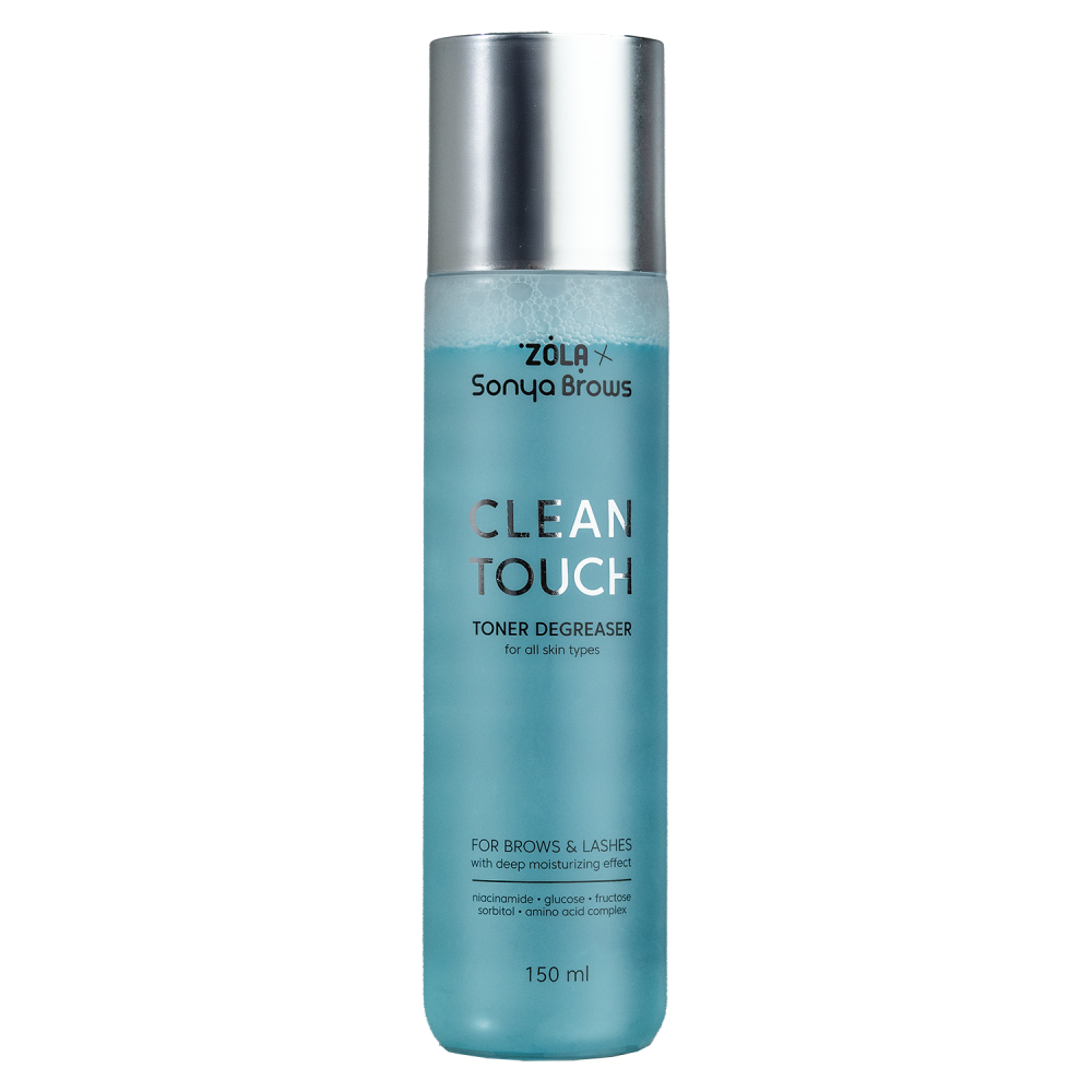 ZOLA x Sonya Brows Clean Touch Eyebrow and Eyelash Toner & Degreaser