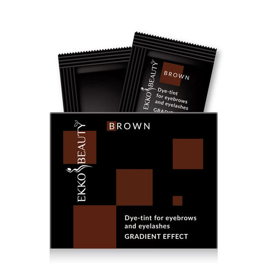Ekko Beauty Dye-tint for eyebrows and eyelashes GRADIENT EFFECT 3 ml sachet