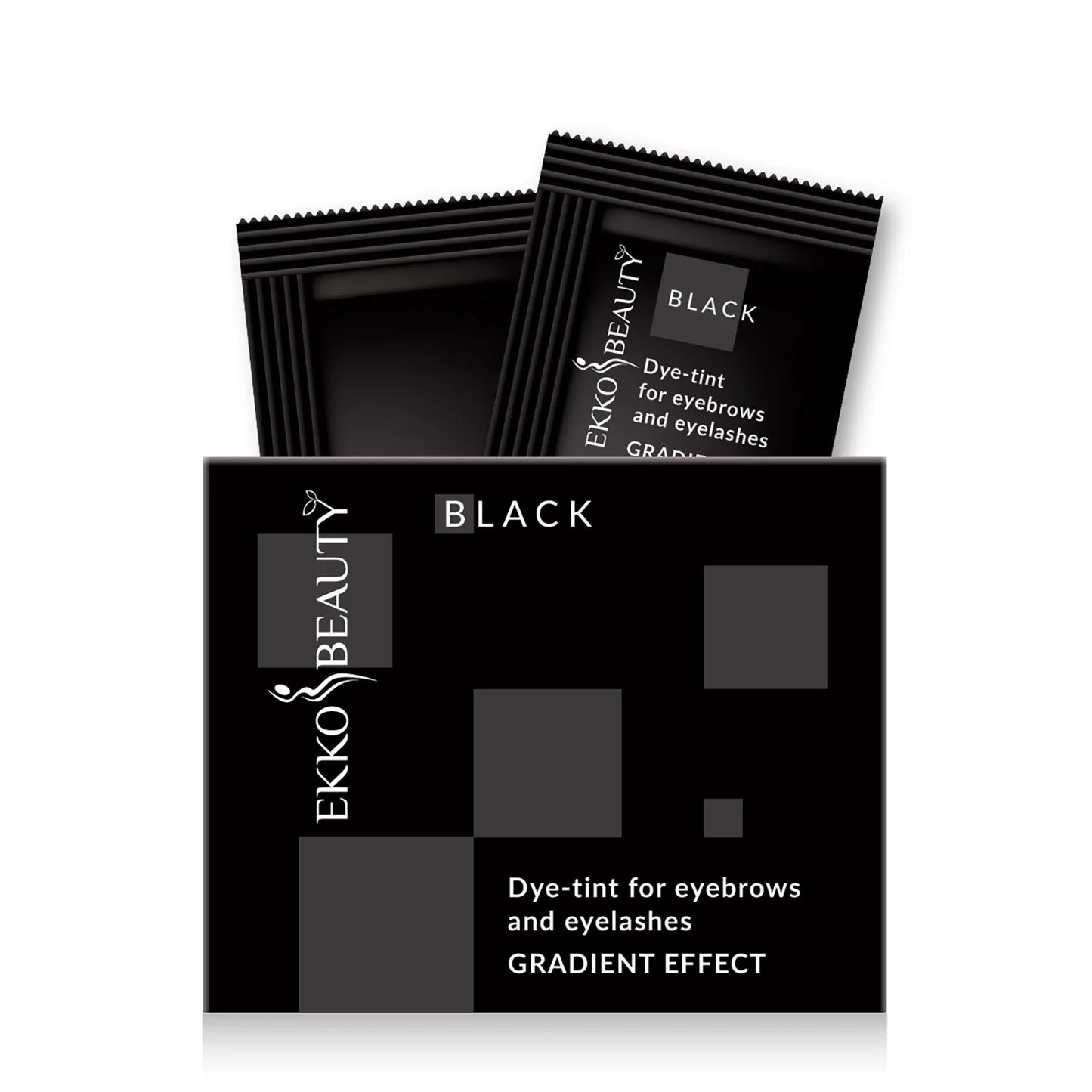 Ekko Beauty Dye-tint for eyebrows and eyelashes GRADIENT EFFECT 3 ml sachet