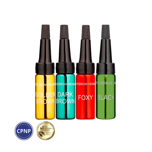 EKKO BEAUTY Henna Set of 4 shades (Brunette/Shaten)