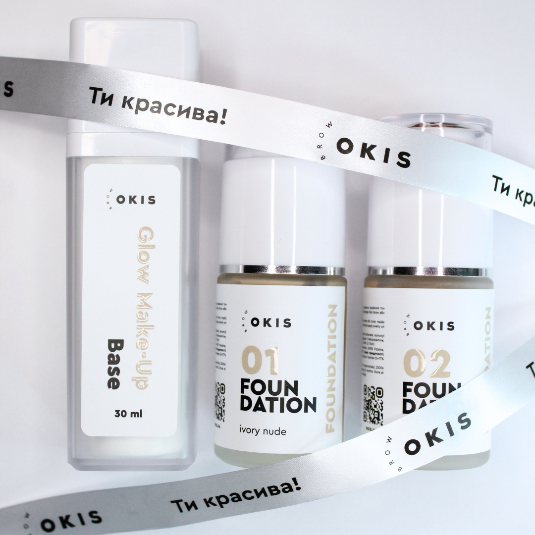 Основа під макіяж Glow Make-Up Base 20 SPF 30 мл OKIS BROW