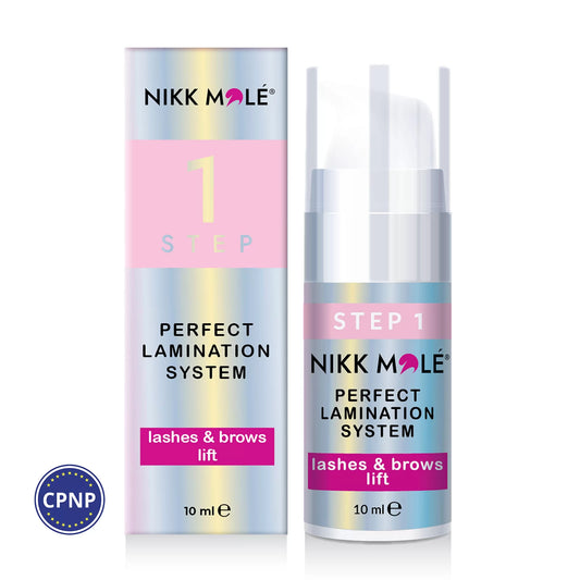 Nikk Mole “Perfect lamination”  STEP №1 lashes & brows lift