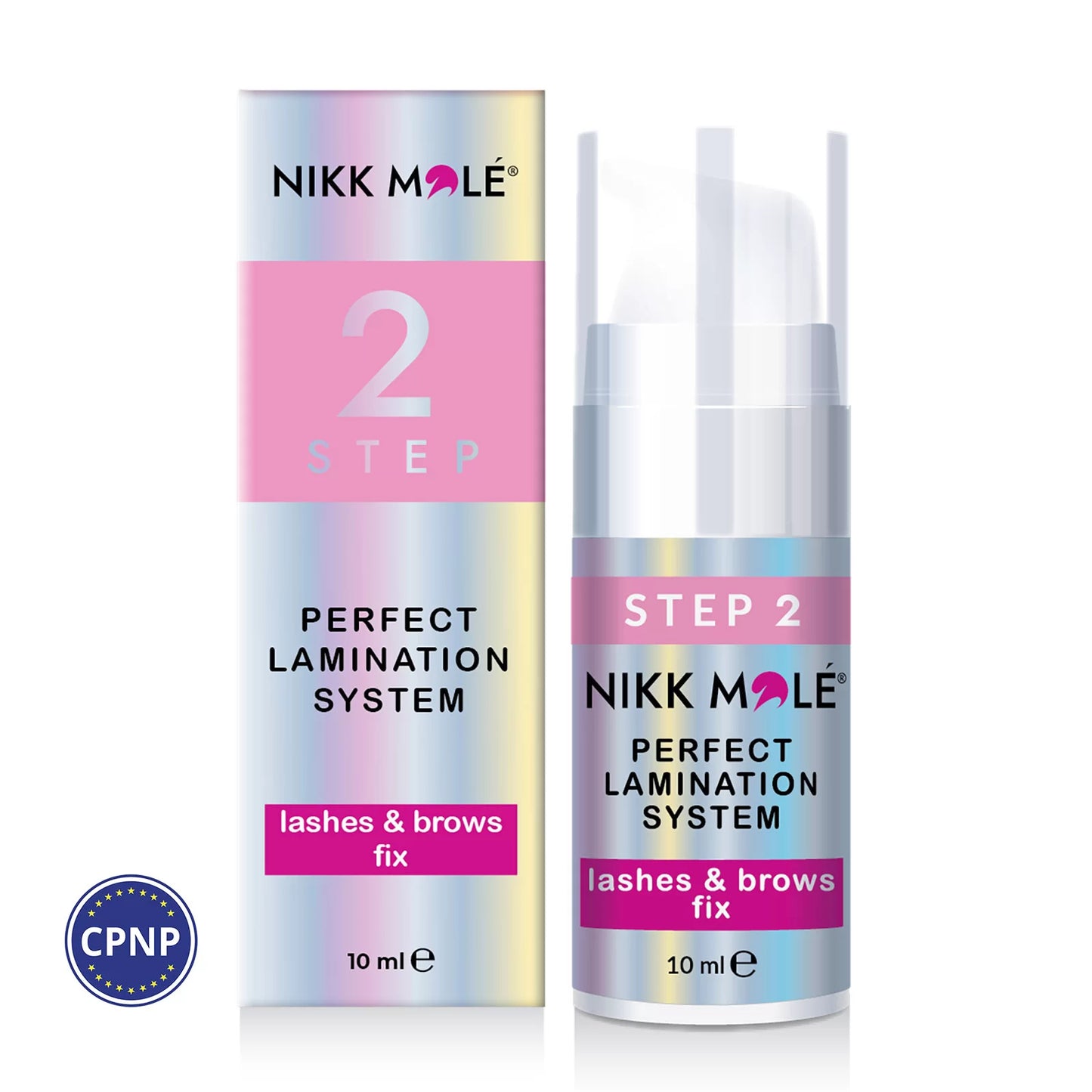 Nikk Mole “Perfect lamination”  STEP №2 lashes & brows fix