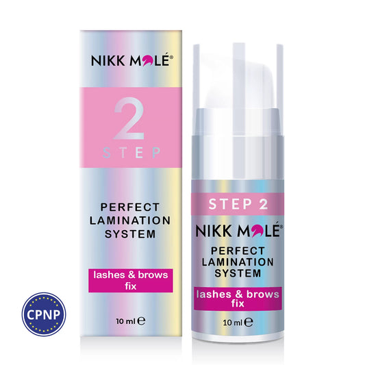 Nikk Mole “Perfect lamination”  STEP №2 lashes & brows fix