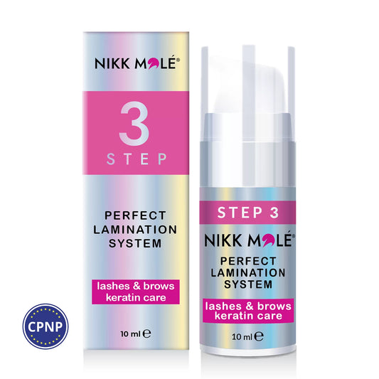 Nikk Mole “Perfect lamination” STEP №3 lashes & brows keratin care