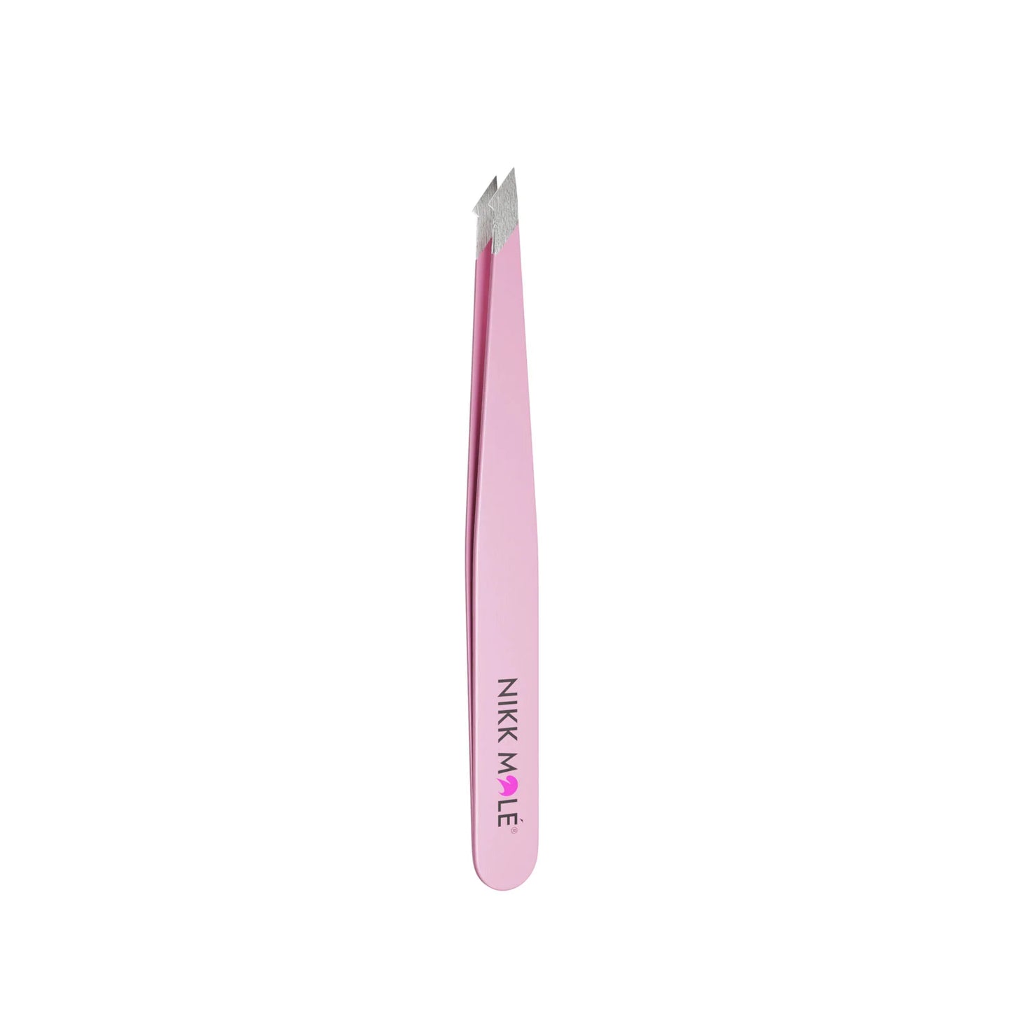 Eyebrow tweezers oblique (pink) Nikk Mole