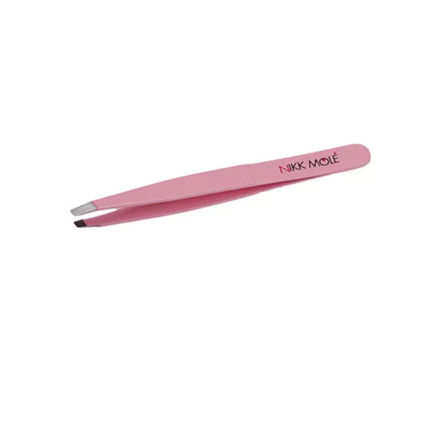Classic eyebrow tweezers (pink)