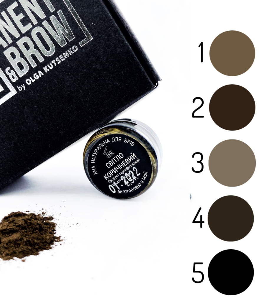 Eyebrow tinting kit "MINI HENNA" Permanent lash&brow