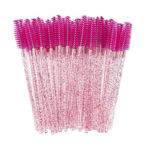Brushes for eyebrows and eyelashes, pack of 50 pcs.