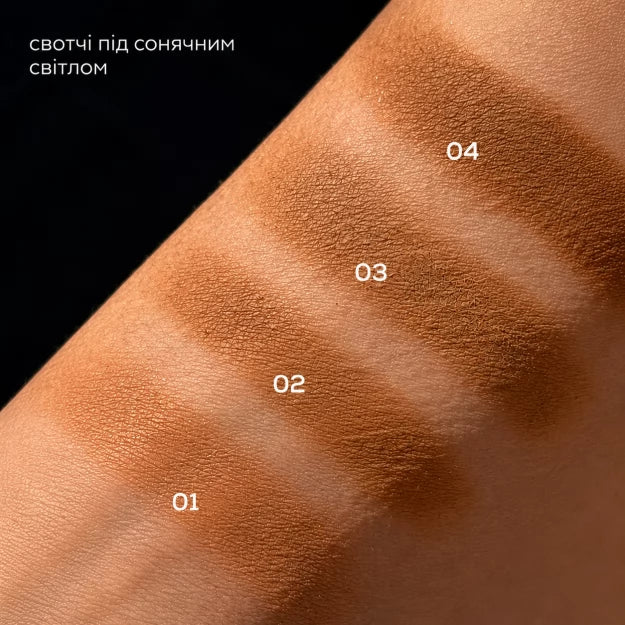 ZOLA Face Bronzer - Natural Bronze Glow