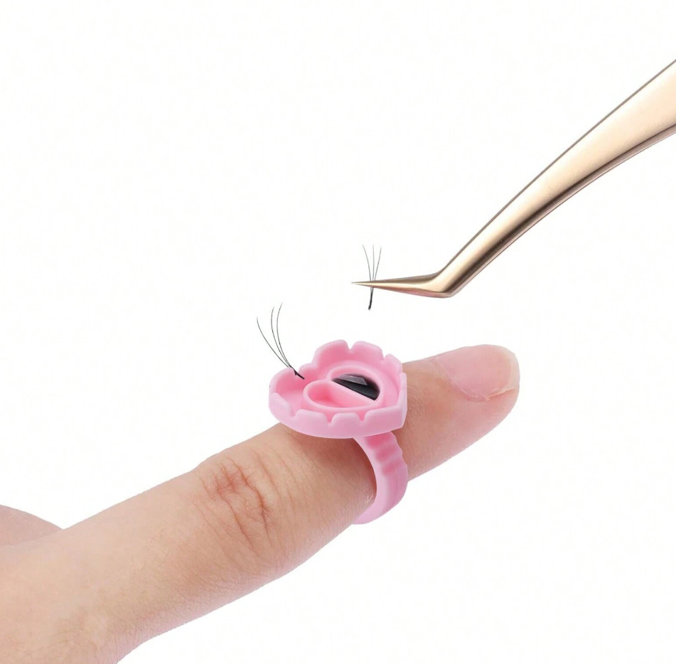 Eyelash Glue Ring Holder