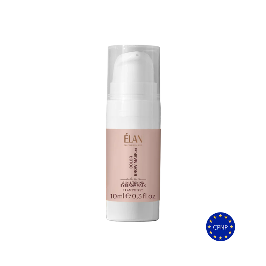 ELAN professional line COLOR BROW MASK 2.0: тонізуюча маска для брів 2 в 1