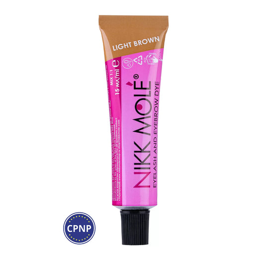 Professional dye NIKK MOLE for coloring eyebrows and eyelashes