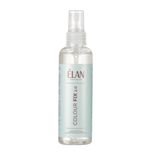 Fluid color fixer for eyebrows and eyelashes with keratin and oil ELAN COLOR FIX, 100 ml (version 2.0)
