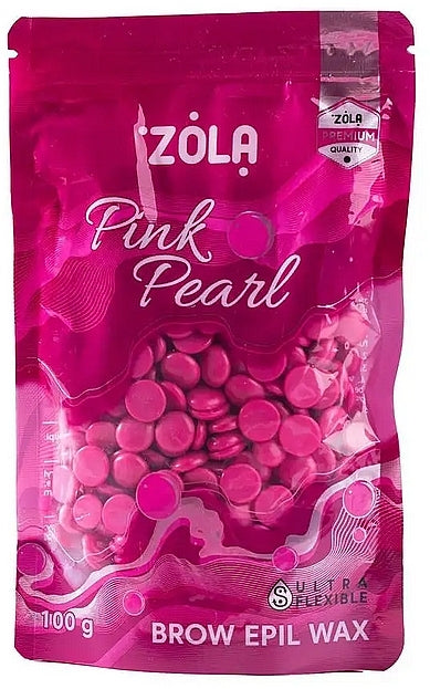 Granulated wax for eyebrows and face ZOLA Brow Epil Wax / Pink Pearl