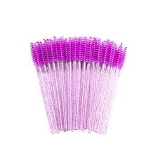Brushes for eyebrows and eyelashes, pack of 50 pcs.