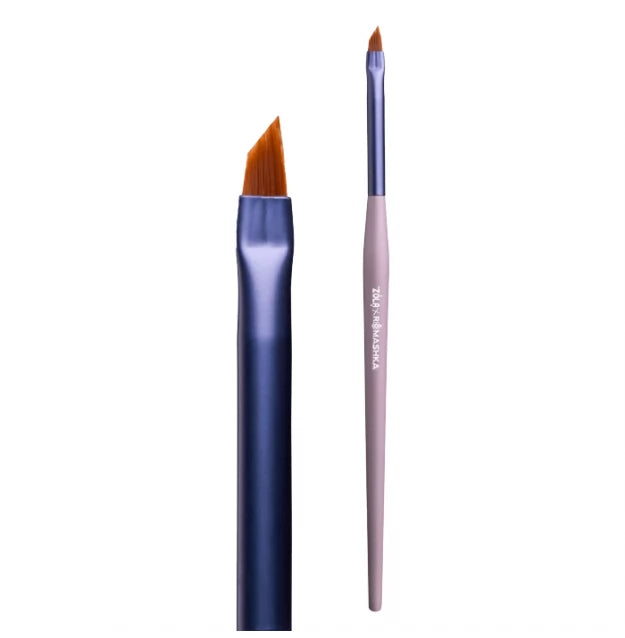 Набір пензликів для брів і вій ZOLAx Romashka BRUSHES / пудра