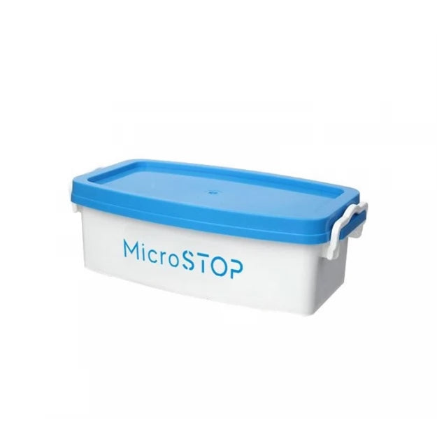 MicroSTOP instrument sterilization and soaking container/white