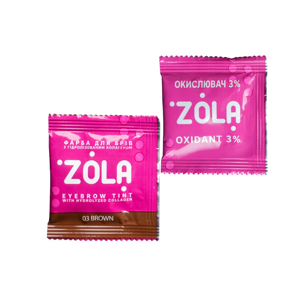 ZOLA Тінт з колагеном + окислювач, 5 мл