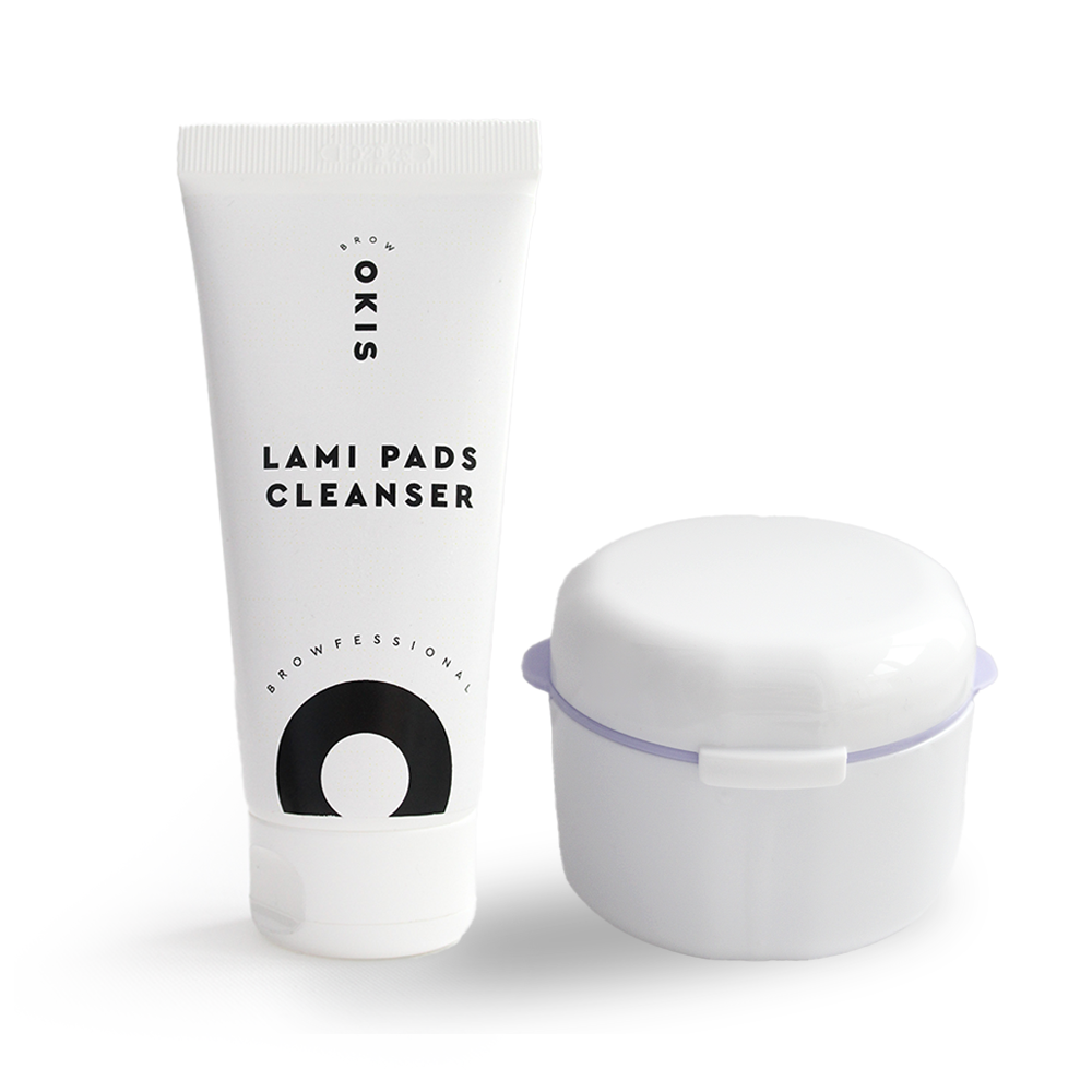 OKIS BROW Lami pads cleancer 100 ml + box