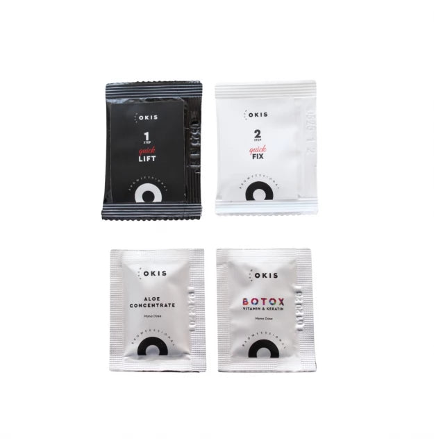 Set for laminating eyebrows and eyelashes OKIS / Lami Kit (4 sachets)