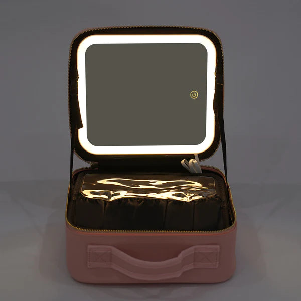 LED Portable Makeup Case