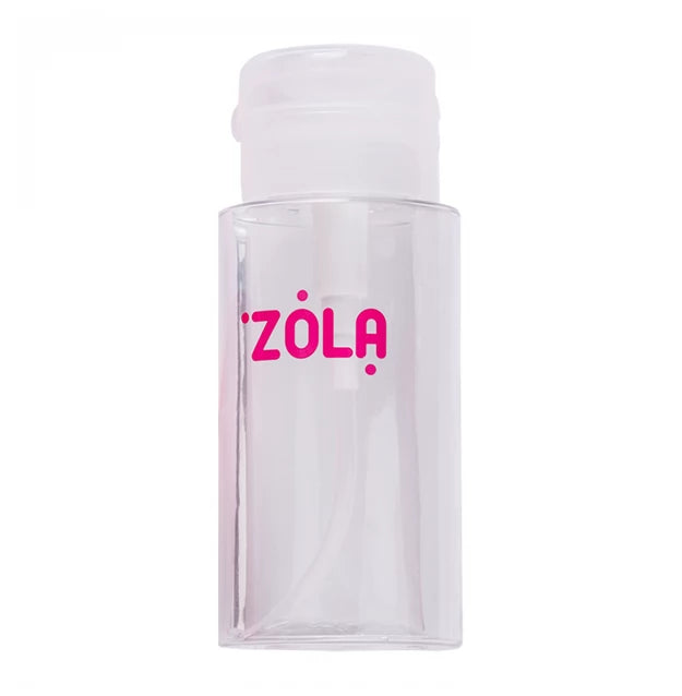 Plastic liquid pump with ZOLA dispenser / transparent, 180 ml
