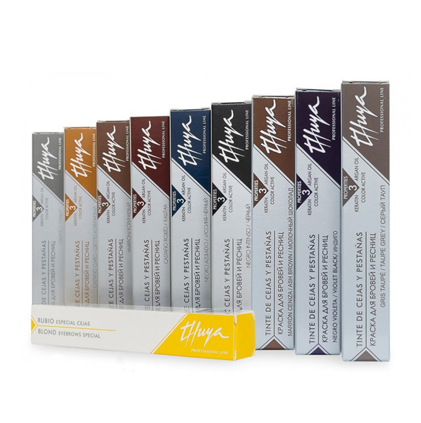 Paint for eyebrows and eyelashes Thuya Professional Line