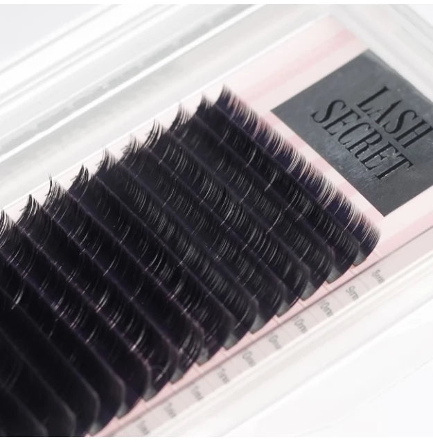 Lashes for extension black LASH SECRET (16 lines)