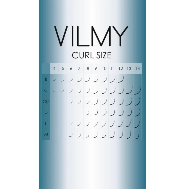 Eyelash extensions VILMY VIYA, black