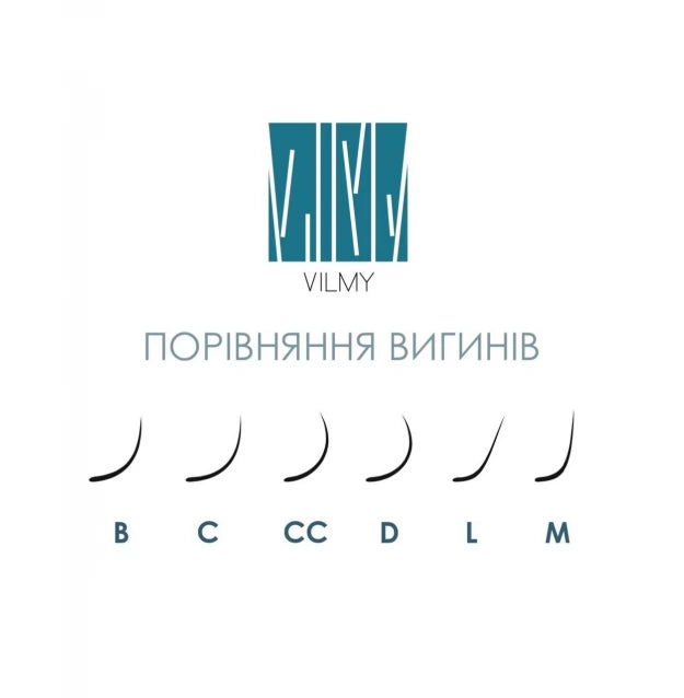 Eyelash extensions VILMY VIYA, black