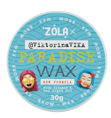 Віск для фіксації брів Paradise Wax ZOLA Viktorina Vika