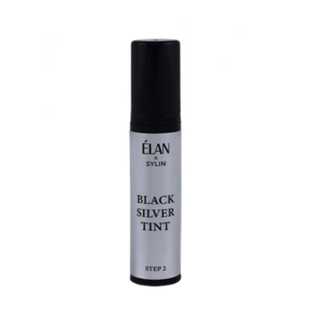 System of dyeing eyelashes with silver ELAN x Sylin "BLACK SILVER TINT"