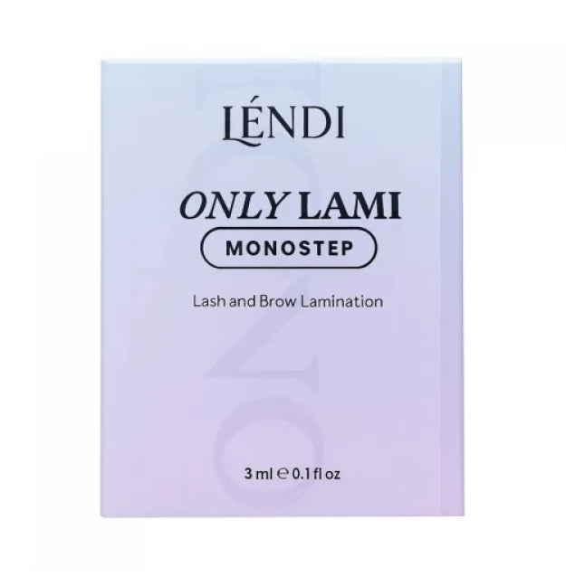 Lendi - MONOSTEP OnlyLami Eyelash and Eyebrow Lamination Solution, 3 ml (sachet)