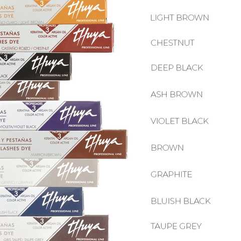 Paint for eyebrows and eyelashes Thuya Professional Line