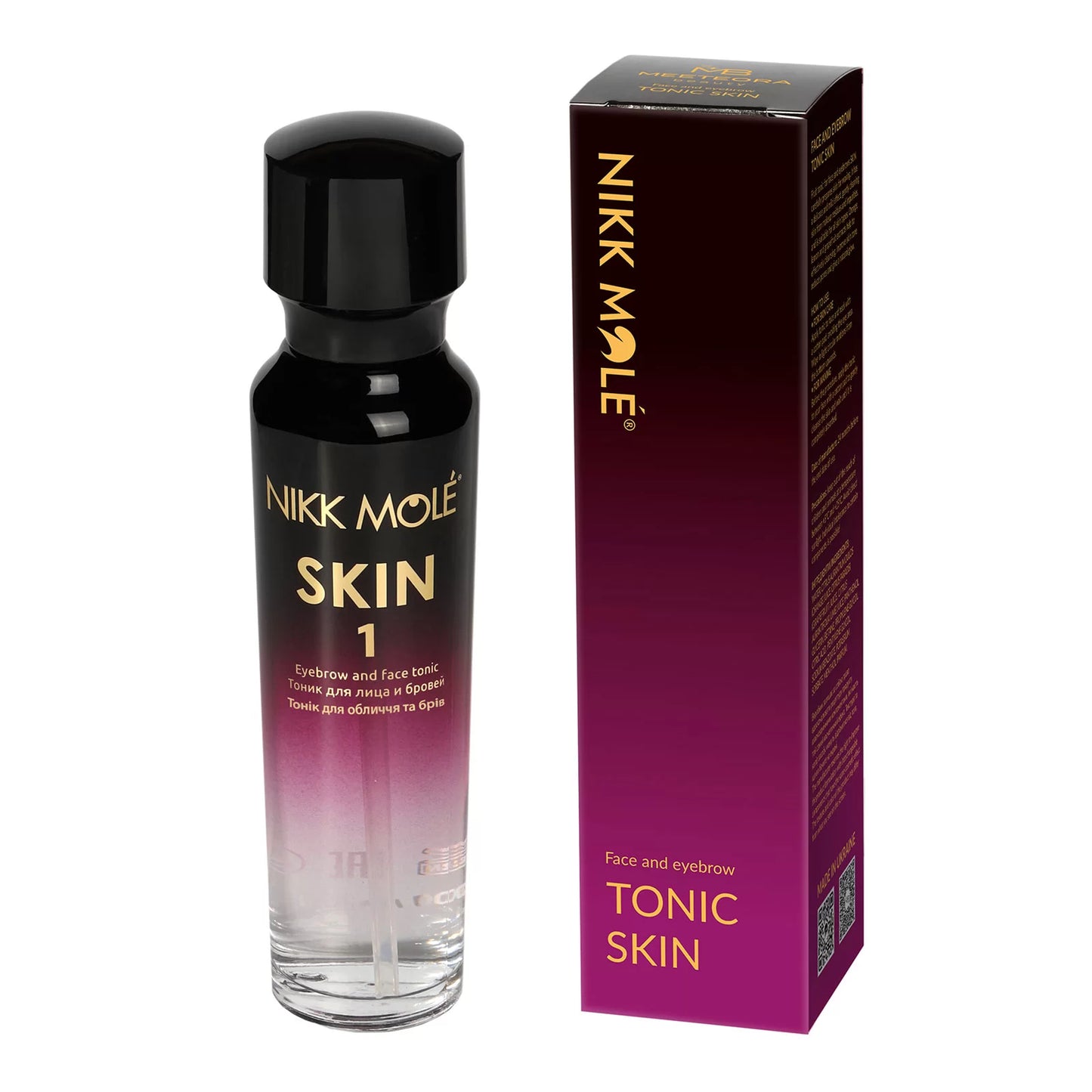 Тонік для обличчя та брів SKIN, 100 мл