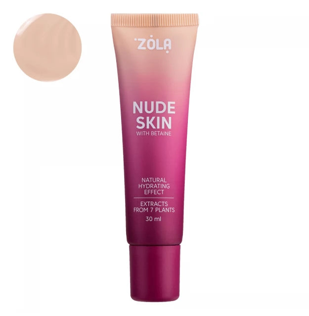 ZOLA Tinted Foundation Nude Skin, 30 ml