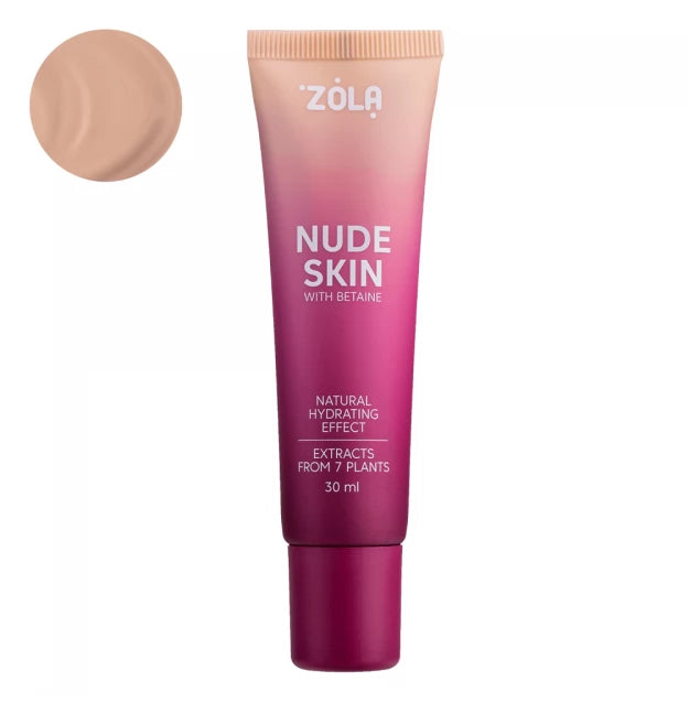 ZOLA Tinted Foundation Nude Skin, 30 ml