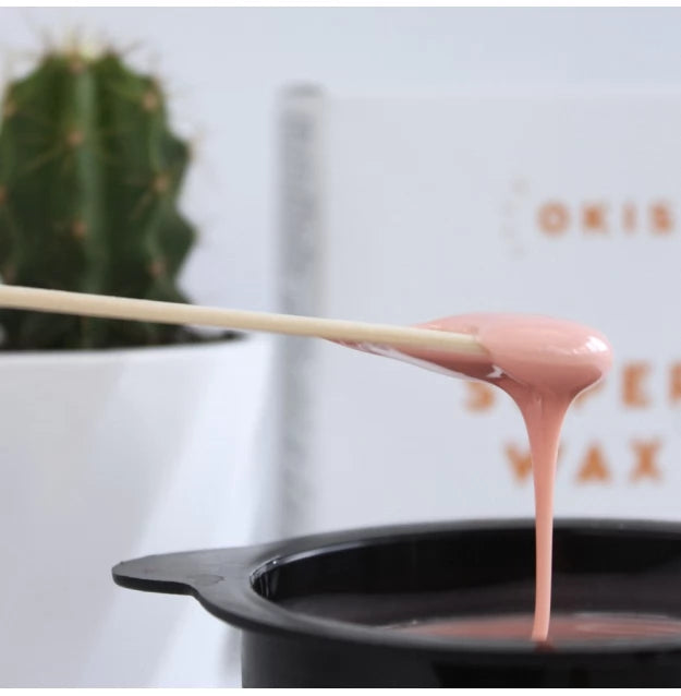 Wax for depilation of eyebrows and face Okis Brow/Super Wax, 100 gr