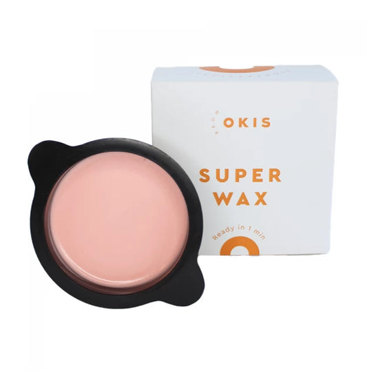 Wax for depilation of eyebrows and face Okis Brow/Super Wax, 100 gr