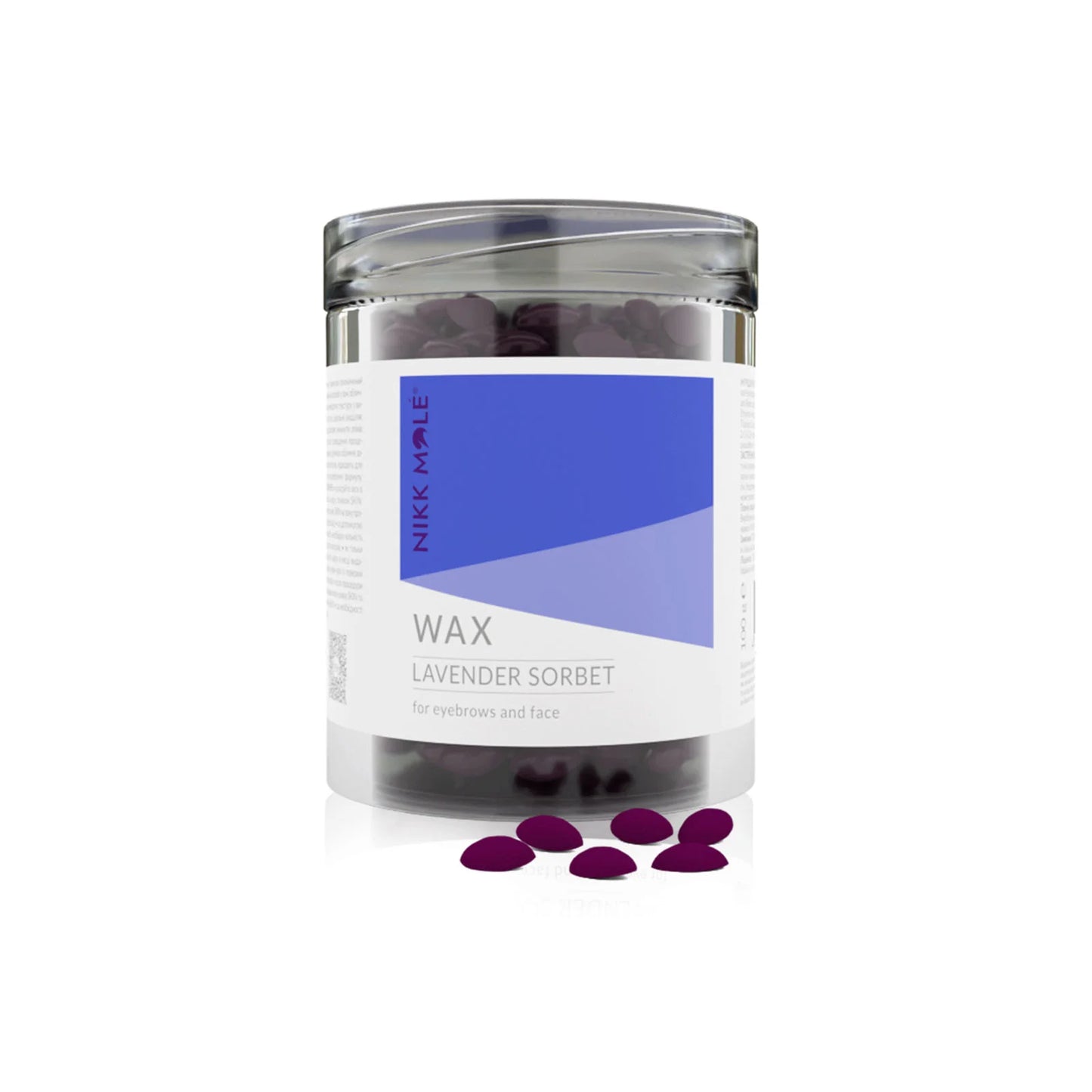 Nikk Mole Wax for eyebrows and face, 100g