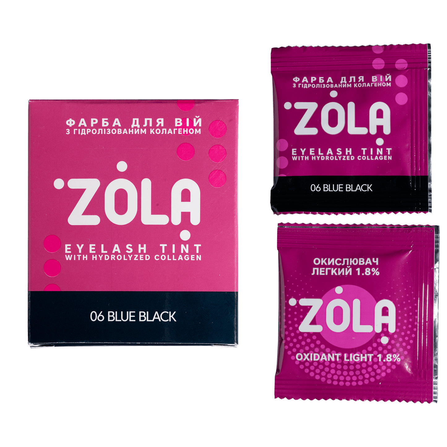 ZOLA Тінт з колагеном + окислювач, 5 мл