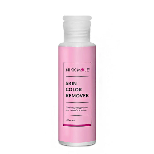 Nikk Mole Lotion for removing dye from the skin