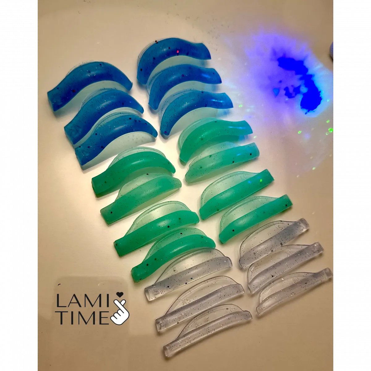 Aqua (Aquamarine) pads LAMI TIME