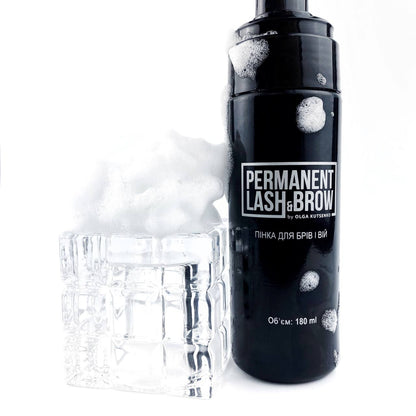 Пінка для брів та вій PERMANENT LASH&BROW 180 мл