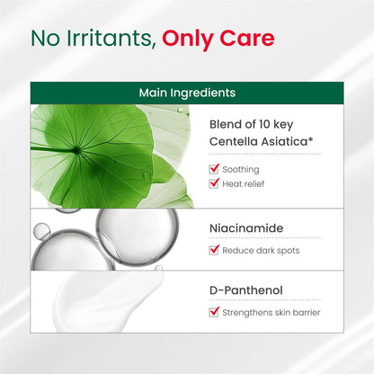 Заспокійливий крем Dr. G RED Blemish Clear - Заспокійливий корейський зволожувальний крем від почервоніння - Заспокоює акне та подразнення - З центеллою азіатською - Тривале зволоження - 2.36 рідких унцій 