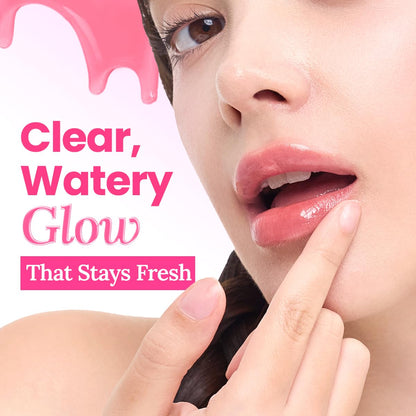 Peripera Mood Glowy Tint, Korean Lip Tint (14 ROSY WISH)
