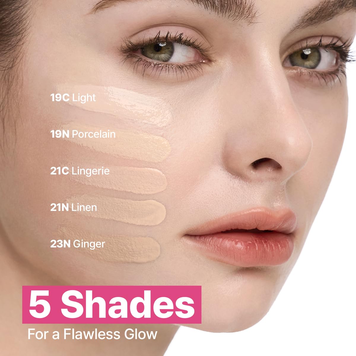 CLIO Kill Cover Mesh Glow Essential Cushion Foundation - 21C LINGERIE