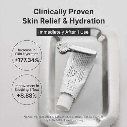 Dr.Althea 345 Relief Cream | PDRN & Hyaluronic Acid for Hydration, Blemish Care | Post-Acne Face Moisturizer with Centella & Niacinamide