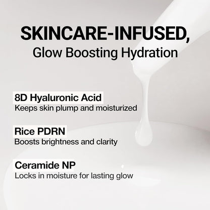 CLIO Glazing Milky Essence for Sensitive Skin, Rice PDRN for Boosting Radiant Glass Skin, Lightweight Hydrating Skin Prep for Makeup, Repairing Skin Barrier with Ceramide, Korean Skincare, 4.05 Fl Oz
